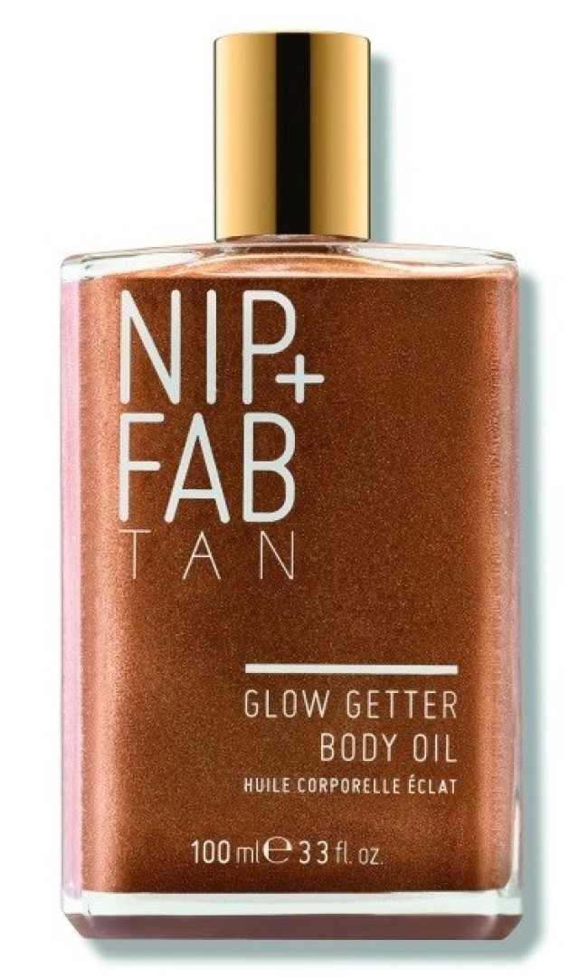 Nip+Fab Tan Glow Getter Body Oil Ενυδατικό Λάδι για Λαμπερή Μπρονζέ Επιδερμίδα 100ml