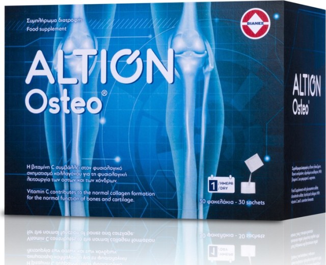 Altion Osteo Συμπλήρωμα Διατροφής για τις Αρθρώσεις Με Γεύση Πορτοκάλι 30 X 5gr Φακελίσκοι