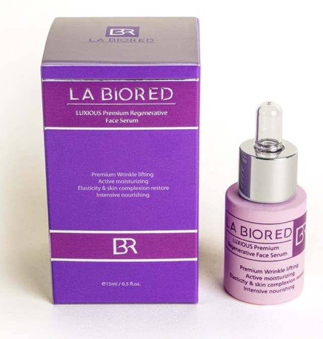 La Biored LuxiousPremiumRegenerativeFace Serum Ορός Προσώπου Επανόρθωσης & Νεότητας 15ml