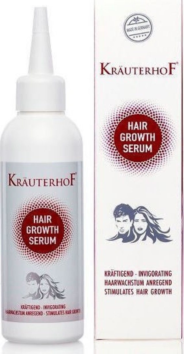 Krauterhof Hair Growth Serum- Ορός Ανάπτυξης Μαλλιών για Υγιή Δυνατά Μαλλιά, 100ml