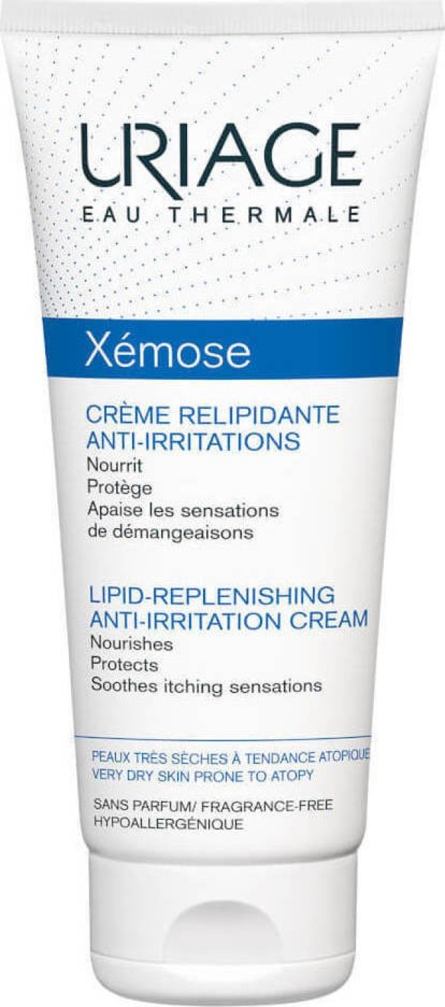 Uriage Xemose Lipid-Replenishing Cream Κρέμα Αναπλήρωσης Λιπιδίων & Κατά των Ερεθισμών 200ml