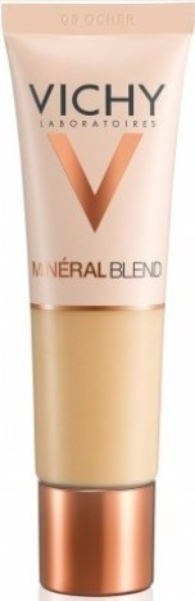 Vichy Mineral Blend Make Up Fluid 06 Ocher Ενυδατικό Foundation για Λαμπερή Επιδερμίδα 30ml