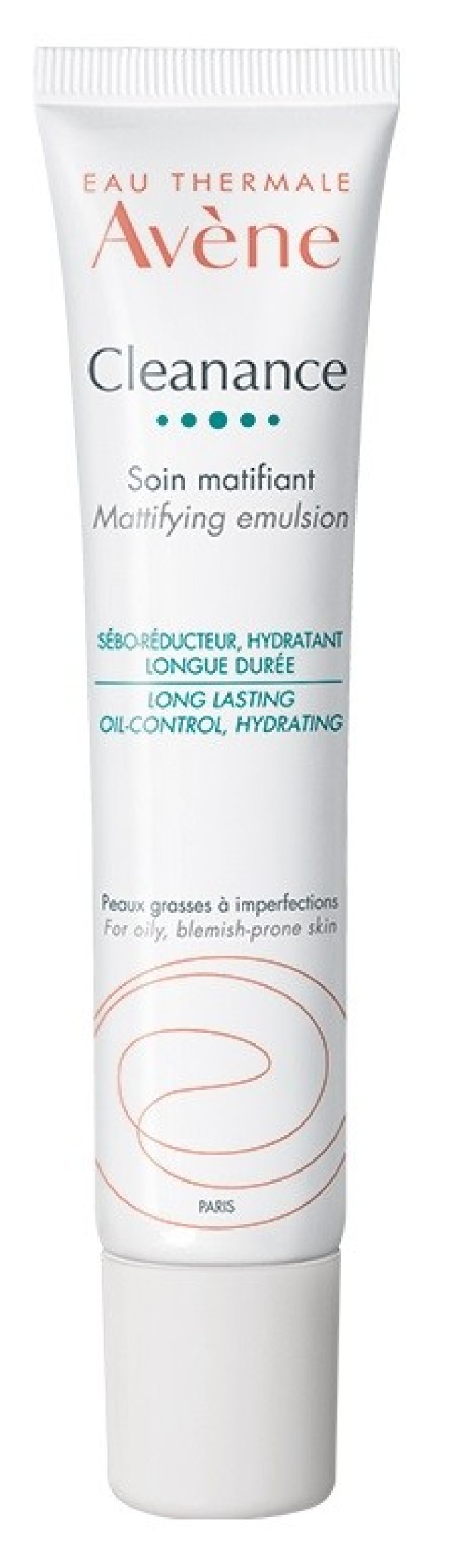 Avene Cleanance Mattifying Emulsion Κρέμα Κατά της Λιπαρότητας για Ματ Αποτέλεσμα & Ενυδάτωση 40ml