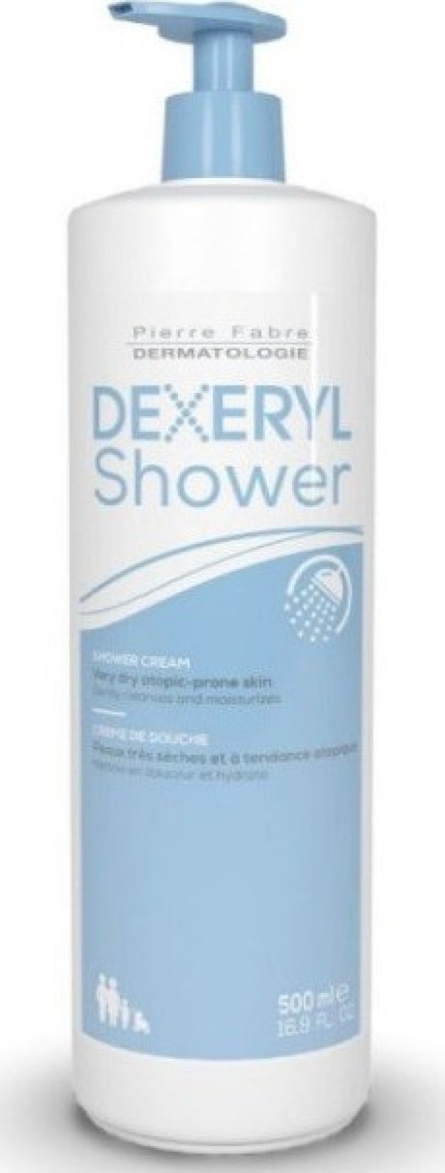 Dexeryl Shower Cream Κρέμα Καθαρισμού για Πολύ Ξηρό και Ατοπικό Δέρμα 500gr