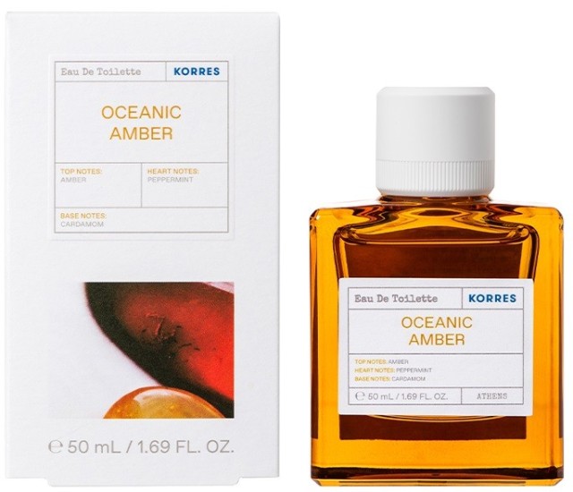 Korres Oceanic Amber Eau De Toilette Ανδρικό Άρωμα 50ml