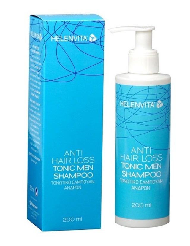 Helenvita Anti Hair Loss Tonic Men Shampoo Τονωτικό Σαμπουάν για Άνδρες  200ml