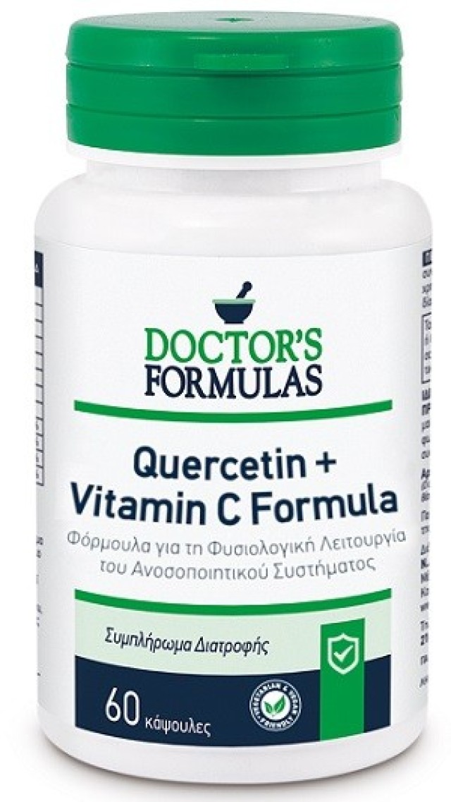 Doctors Formulas Quercetin + Vitamin C Formula Συμπλήρωμα για το Ανοσοποιητικό 60caps