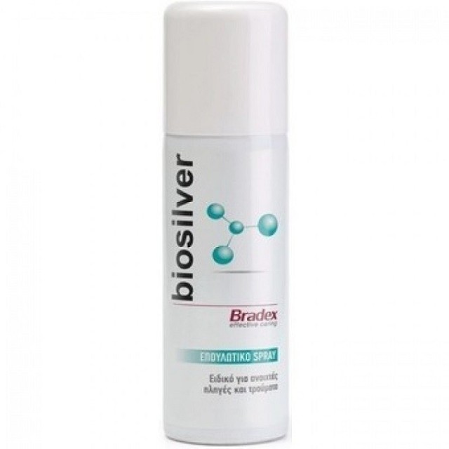 Bradex Biosilver Spray Επουλωτικό Σπρέι για Πληγές 125ml