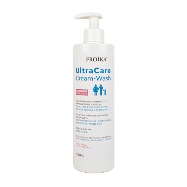 Froika Ultracare Cream Wash Καταπραϋντικό Κρεμοντούς 500ml