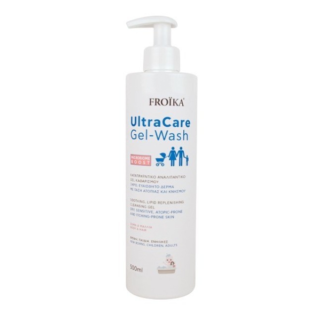 Froika Ultracare Gel Wash Καταπραϋντικό Τζελ Καθαρισμού 500ml
