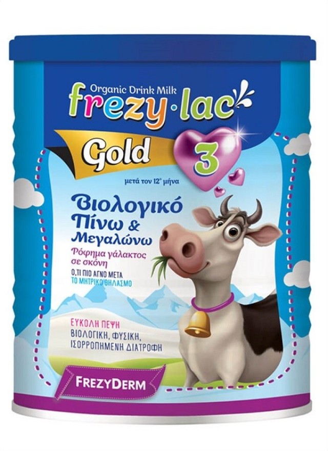 Frezylac Gold 3 Βιολογικό Γάλα μετά το 12ο μήνα 900g