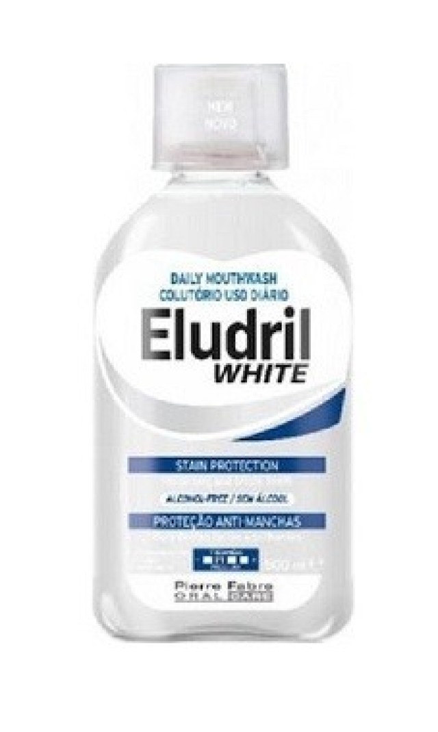 Elgydium Eludril White Daily Mouthwash Στοματικό Διάλυμα για Καθημερινή Χρήση 500ml