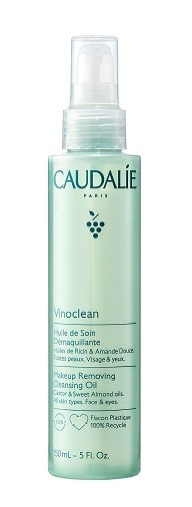 Caudalie Vinoclean Make-Up Removing Cleansing Oil Καθαριστικό Λάδι Προσώπου 150ml