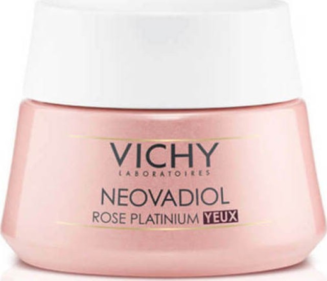 Vichy Neovadiol Rose Platinium Eye Cream Αντιγηραντική Κρέμα Ματιών 15ml