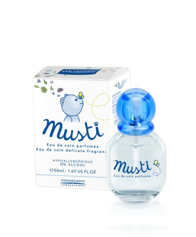 Mustela Musti Eau De Soin Delicate Fragrance Παιδική Κολώνια 50ml