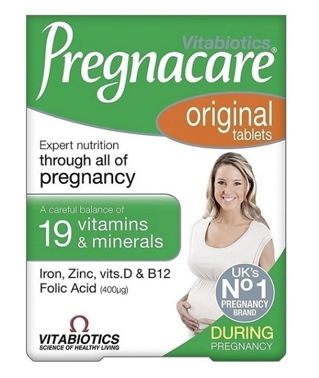 Vitabiotics Pregnacare Original Πολυβιταμίνη για την Ομαλή Διεξαγωγή της Εγκυμοσύνης 30tabs