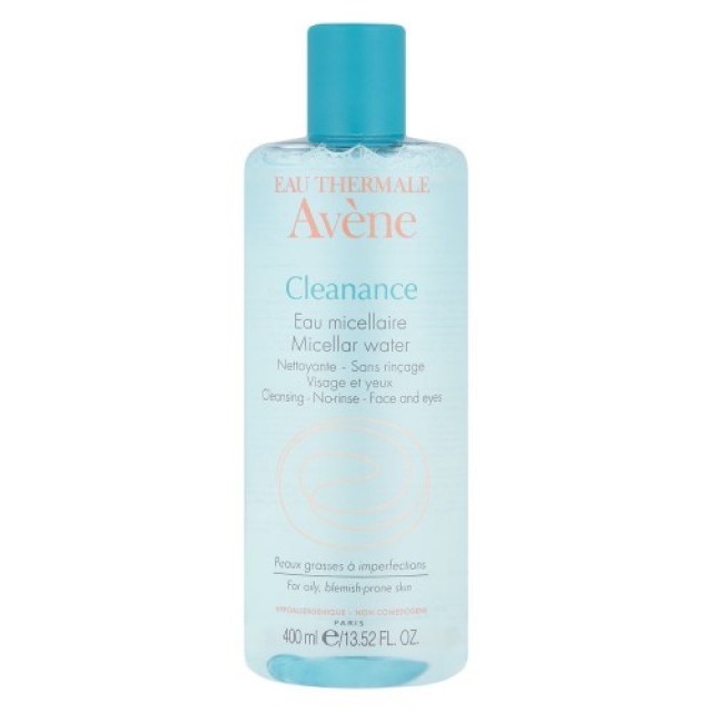 Avene Cleanance Micellar Water Νερό Καθαρισμού & Ντεμακιγιάζ 400ml