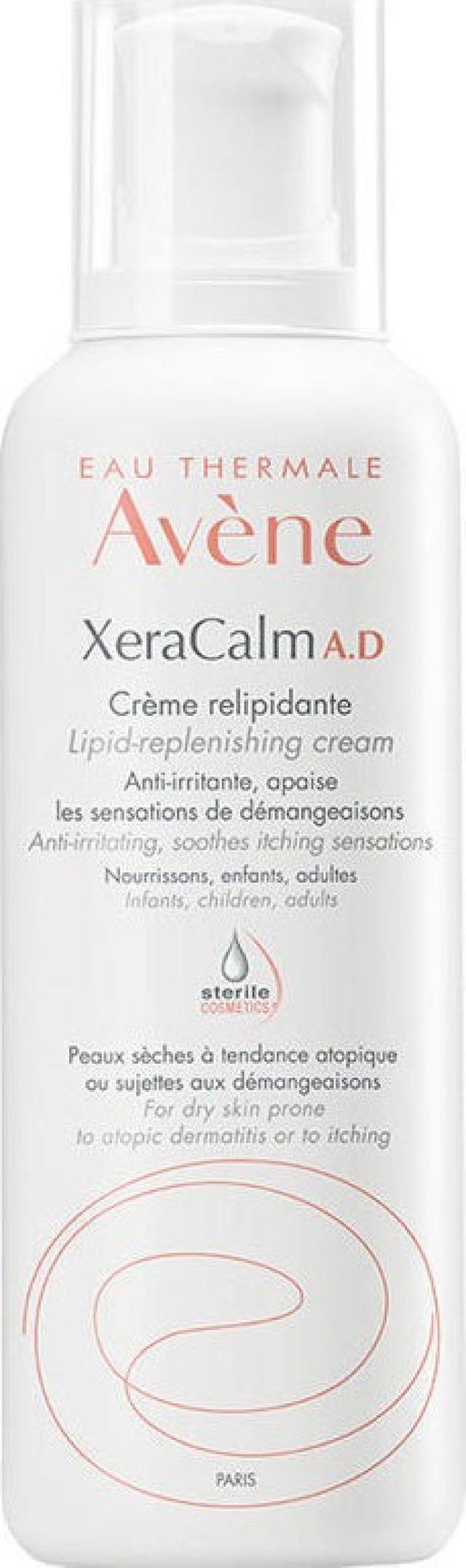 Avene Xeracalm A.D Εξειδικευμένη Μαλακτική Κρέμα 400ml