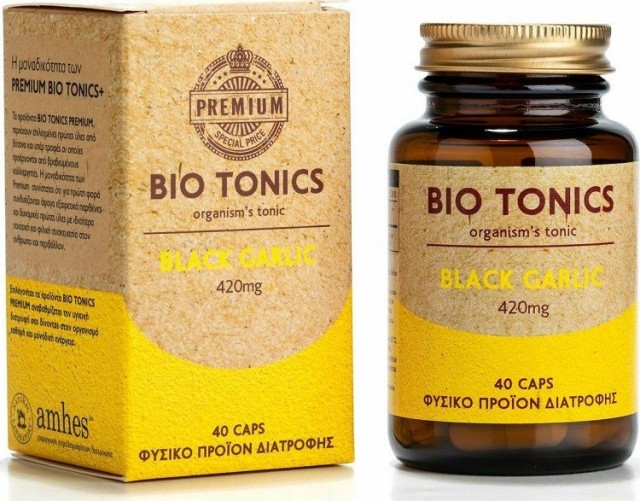 Bio Tonics Premium Black Garlic 420mg 40caps