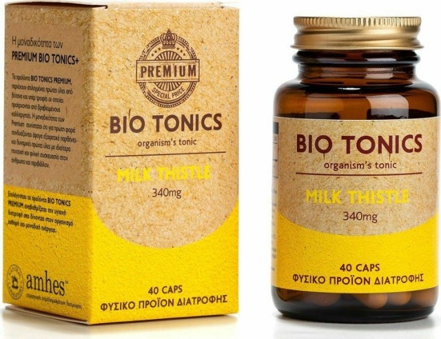 Bio Tonics Premium Milk Thistle 340mg 40caps
