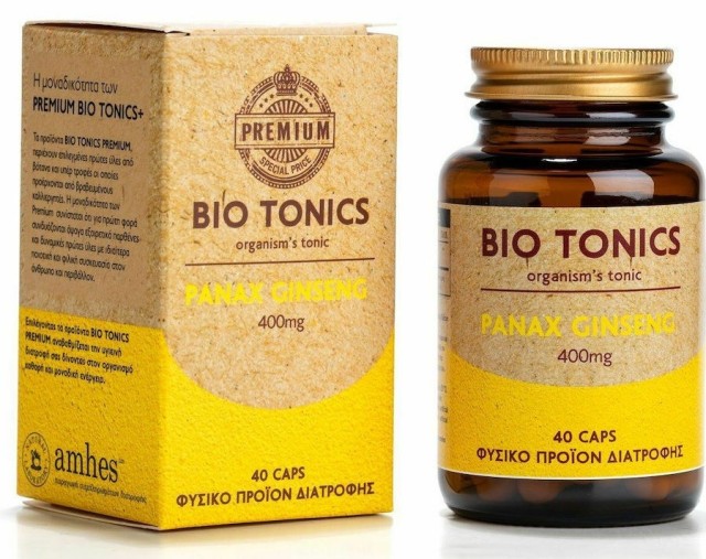 Bio Tonics Premium Panax Ginseng 400mg 40caps