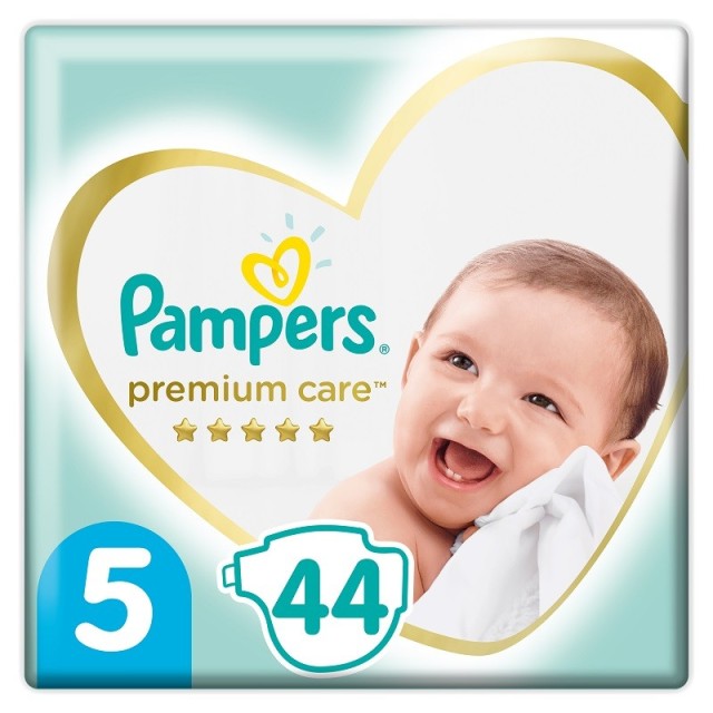 Pampers Premium Care Πάνες No 5 (11-16kg) 44τμχ
