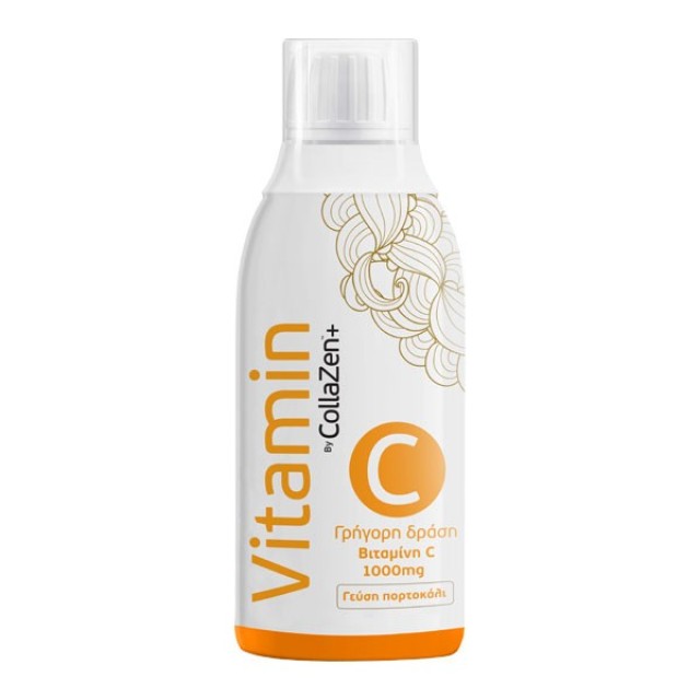 CollaZen Βιταμίνη C 1.000mg Πόσιμη με Γεύση Πορτοκάλι 300ml
