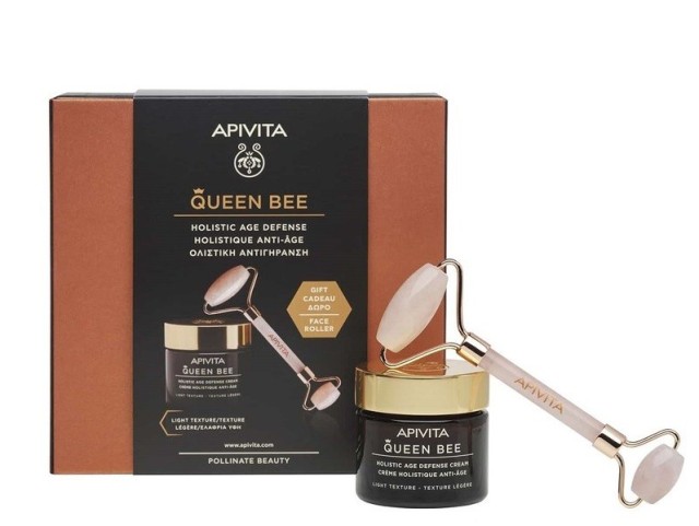 Apivita Promo Queen Bee Ελαφριάς Υφής και Δώρο Derma Roller