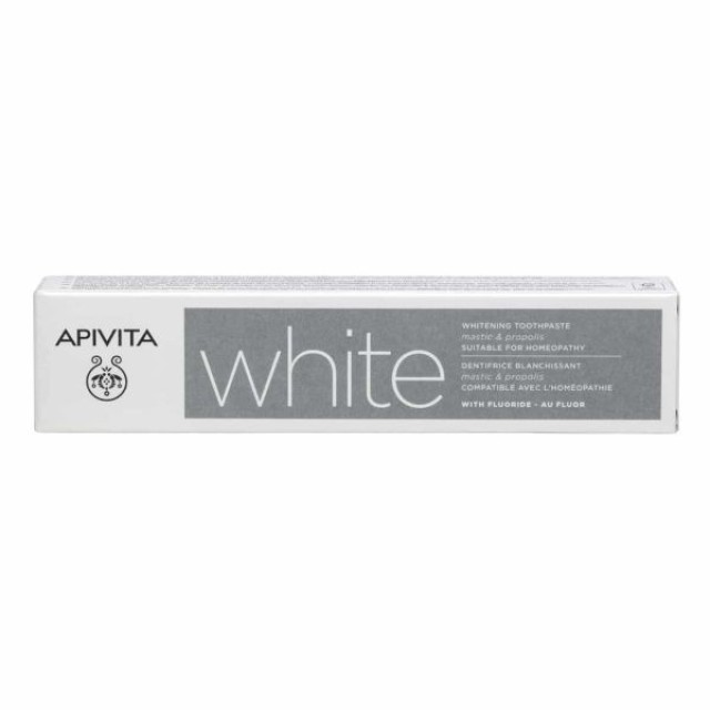 Apivita White Λευκαντική Οδοντόκρεμα με Μαστίχα & Πρόπολη 75ml