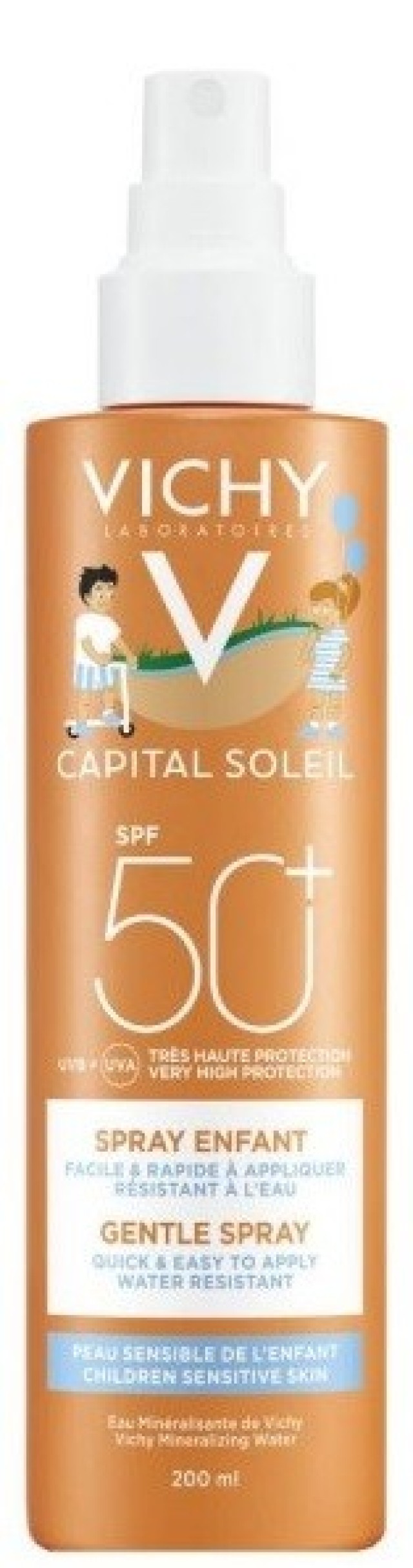 Vichy Capital Soleil spf50+ Παιδικό Αντηλιακό Spray 200ml
