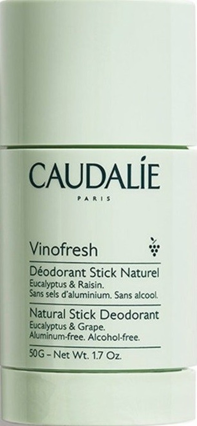 Caudalie Vinofresh Deodorant Stick Naturel Αποσμητικό Στικ με Ευκάλυπτο και Σταφύλι 50gr