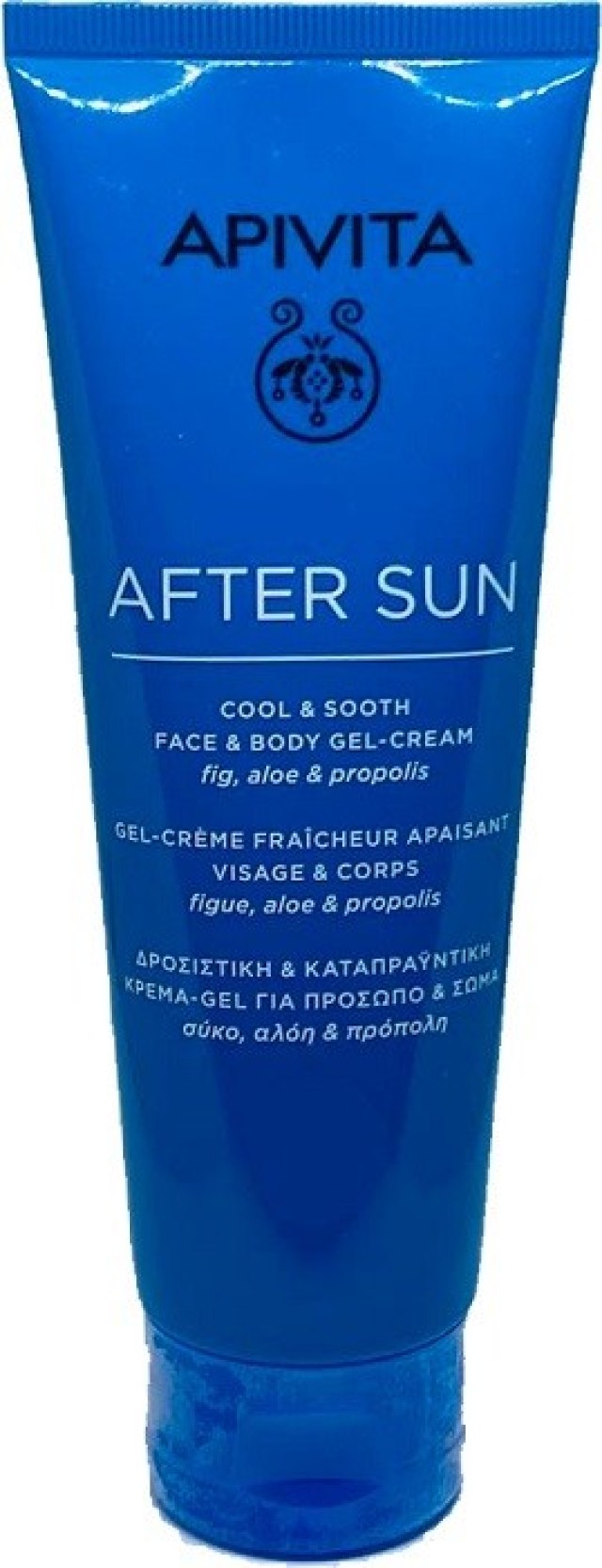 Apivita After Sun Δροσιστική & Καταπραϋντική Κρέμα-Gel για Πρόσωπο και Σώμα 200ml