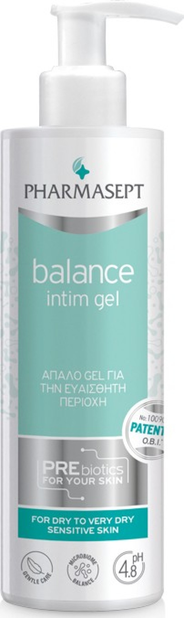 Pharmasept Balance Intim Gel Απαλό Gel για την Ευαίσθητη Περιοχή 250ml