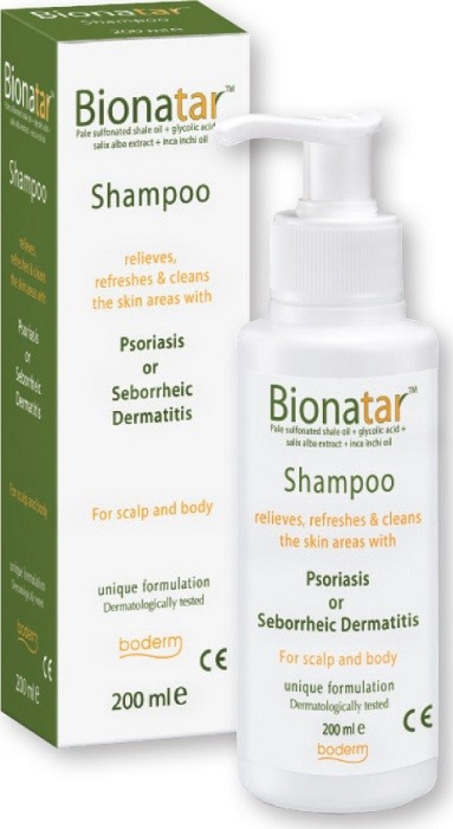 Boderm Bionatar Σαμπουάν για Ψωρίαση ή Σμηγματορροϊκή Δερματίτιδα 200ml