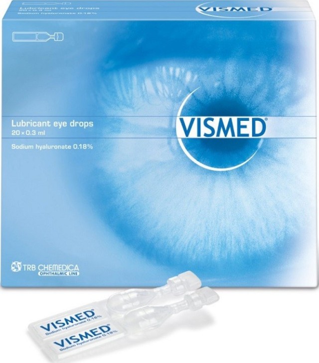 Vismed Promo Lubricant Eye Drops 0.18% Λιπαντικές Οφθαλμικές Σταγόνες 20x0.3ml