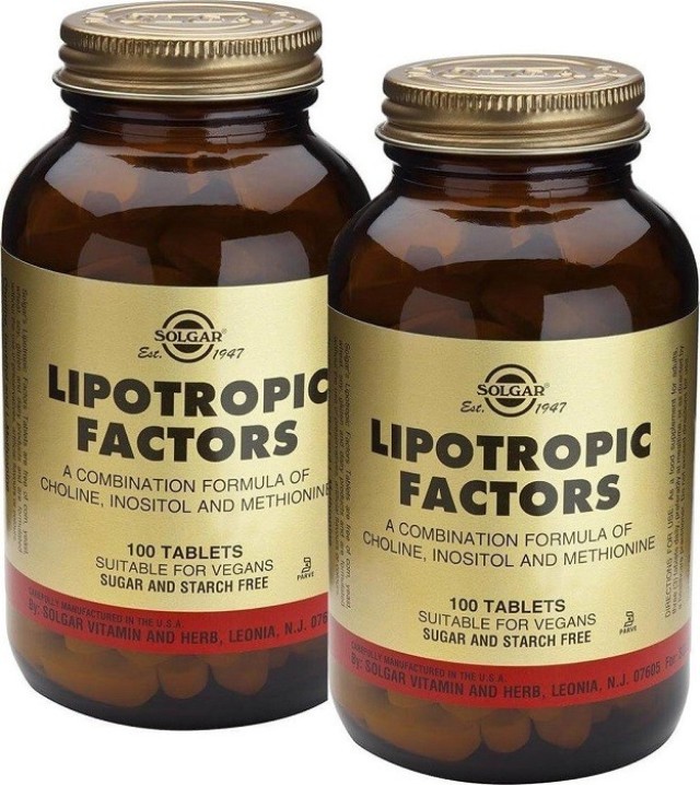 Solgar Promo Lipotropic Factors Διατήρηση Βάρους σε Φυσιολογικά Επίπεδα 2x50Tabs ΗΜ.ΛΗΞ. 31/7/24