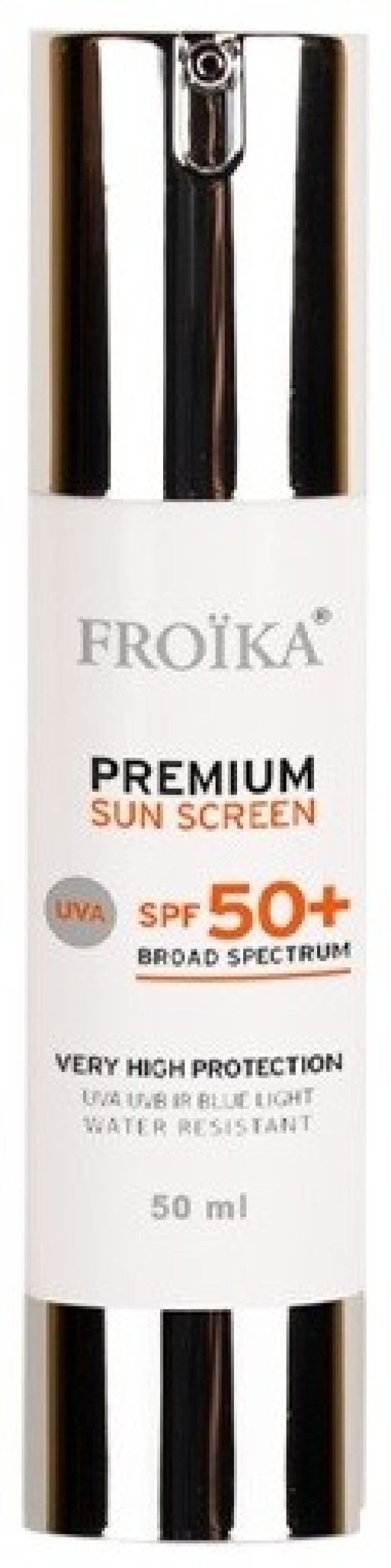 Froika Premium Sunscreen spf50+ Αντηλιακή Κρέμα Προσώπου Κατά της Φωτογήρανσης 50ml