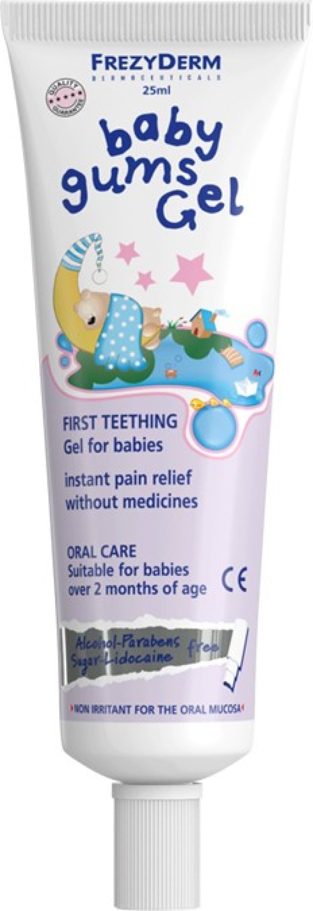 FrezyDerm Baby Gums Gel Τζελ για την Ανακούφιση των Βρεφικών Ούλων 25ml