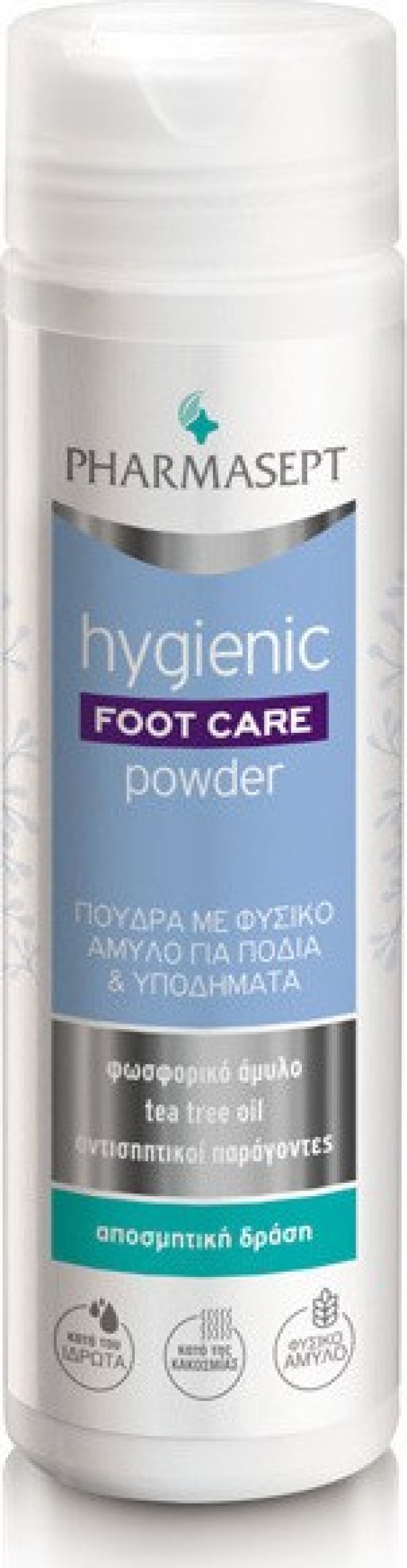 Pharmasept Tol Velvet Foot Powder Φυσική Πούδρα για τα Πόδια 70g