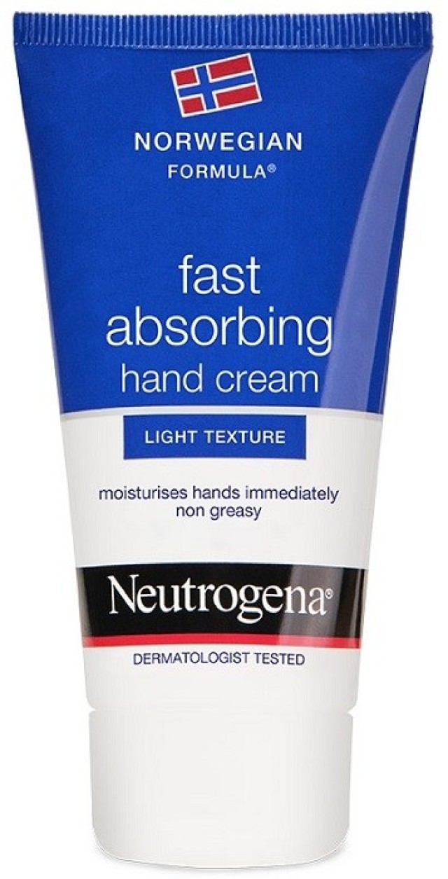Neutrogena Fast Absorbing Hand Cream Ενυδατική Κρέμα Χεριών Άμεσης Απορρόφησης 75ml