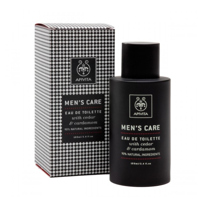 Apivita Mens Care Eau De Toilette Άρωμα με Κέδρο & Κάρδαμο 100ml