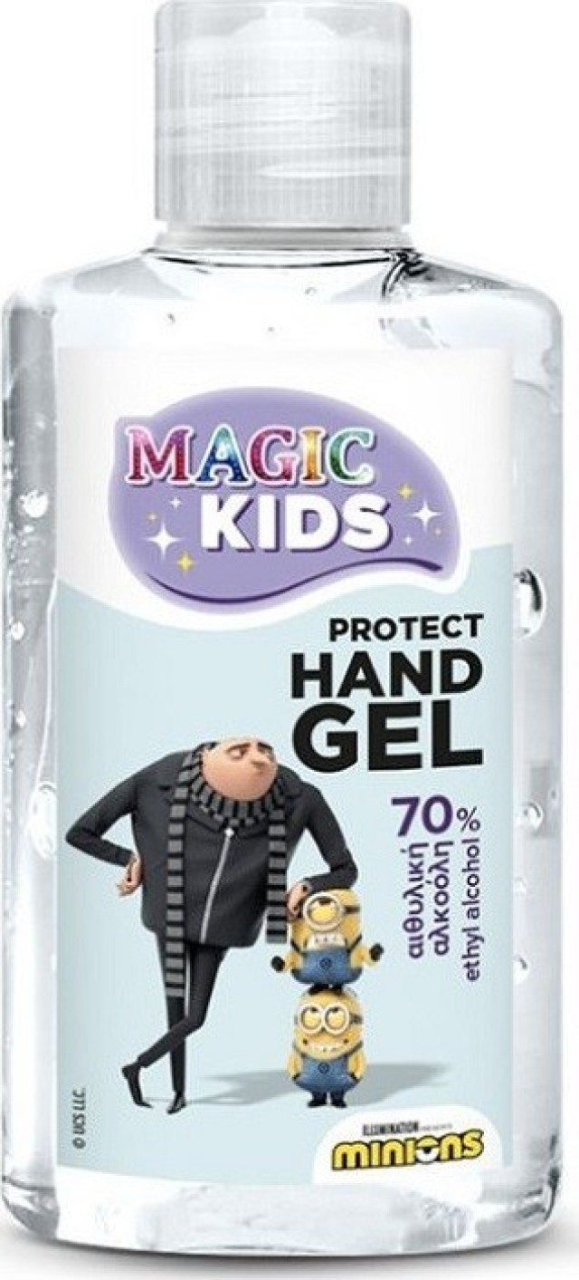 Magic Kids Protect Hand Gel Minions Αντισηπτικό Τζελ Χεριών 50ml