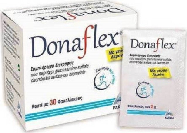 Faran Donaflex Συμπλήρωμα Διατροφής για την Καλή Λειτουργία των Αρθρώσεων 30φακελάκια