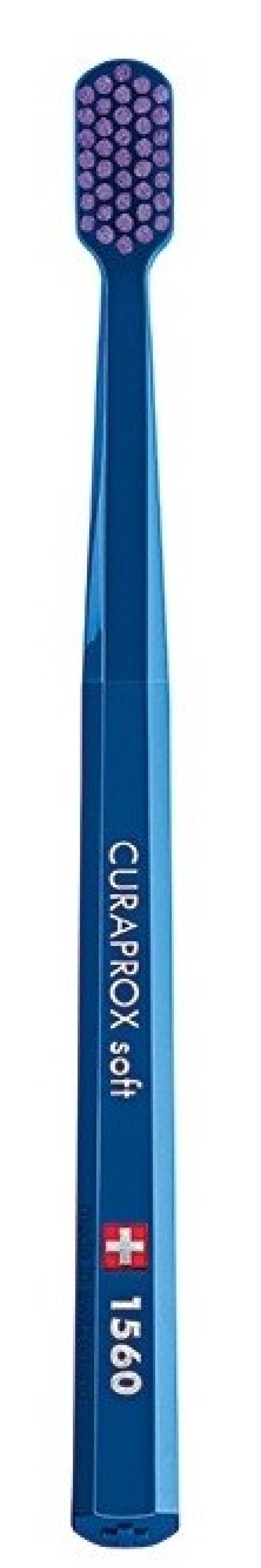 Curaprox CS 1560 Soft Οδοντόβουρτσα Μπλε-Μωβ 1τμχ