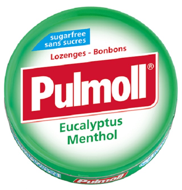Pulmoll Eucalyptus & Menthol Καραμέλες με Ευκάλυπτο & Μέντα 45g