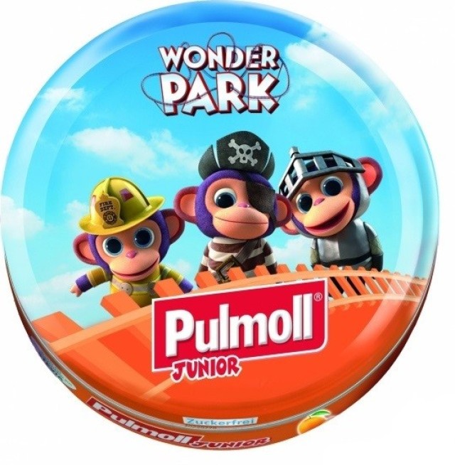 Pulmoll Junior Παιδικές Καραμέλες με Πορτοκάλι & Βιταμίνη C 50g