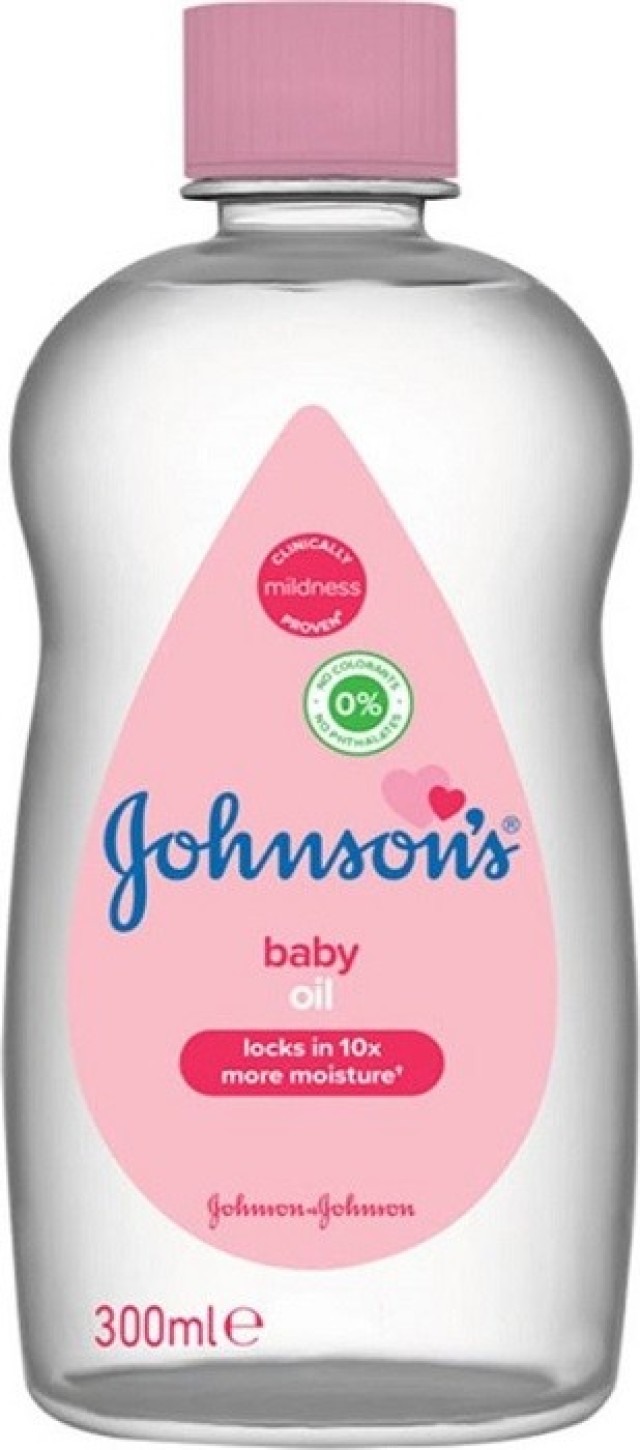 Johnsons Baby Oil Παιδικό Λάδι Σώματος 300ml