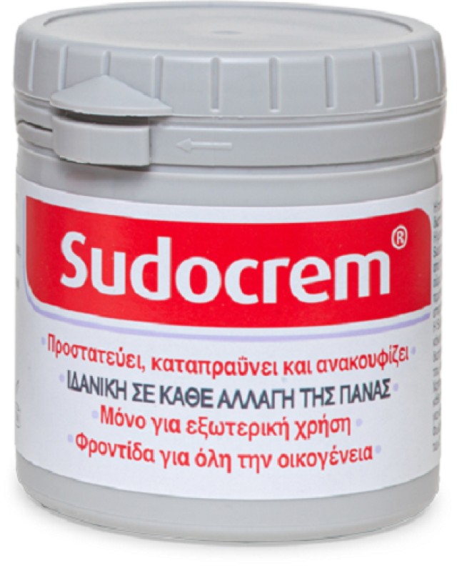 Sudocrem Κρέμα για τους Ερεθισμούς του Βρεφικού Δέρματος από την Πάνα 125g