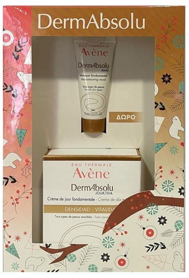 Avene Promo DermAbsolu Creme de Jour Fondamental Κρέμα Ημέρας για Πυκνότητα 40ml & Δώρο DermAbsolu Masque Fondamental 15ml