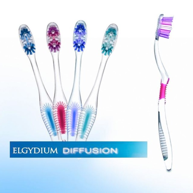 Elgydium Diffusion Medium Οδοντόβουρτσα με Τεχνολογία AFT 1τμχ